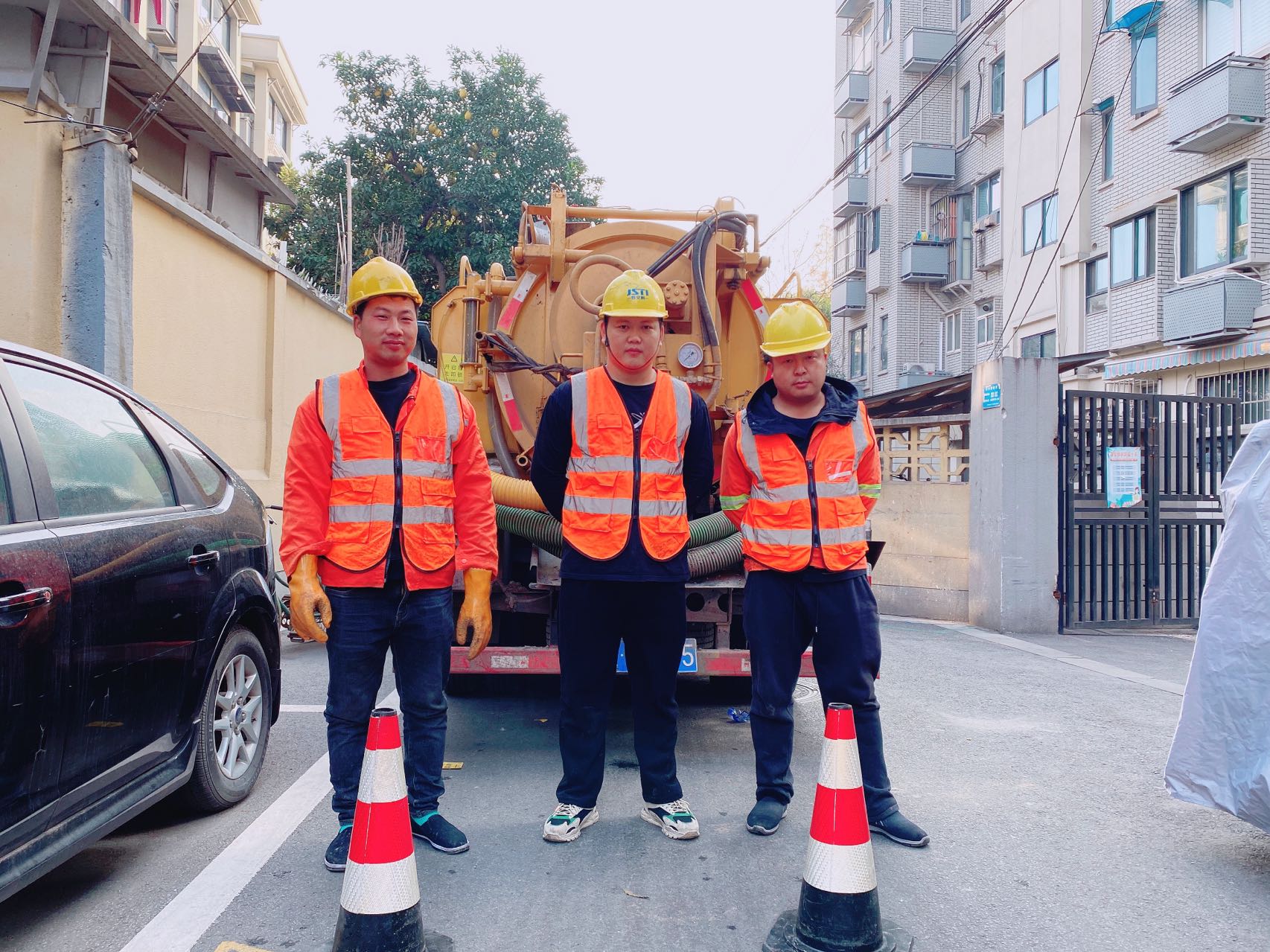 永宁南京某小区管道清淤检测施工